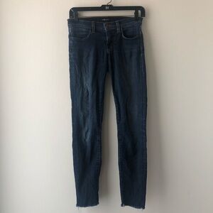 J Brand Palisade Super Skinny Jeans Raw Hem